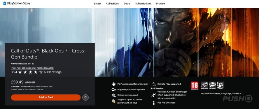 Call of Duty: Black Ops 7 Is Already on Sale Just Two Weeks After Release 4 Black Ops 7 PS Store Sale 2