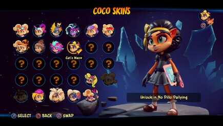 Crash Bandicoot 4 It's About Time Skins Guide