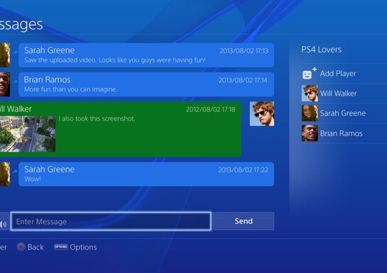 PS4 Messages Significantly Improved with Firmware Update 2.02