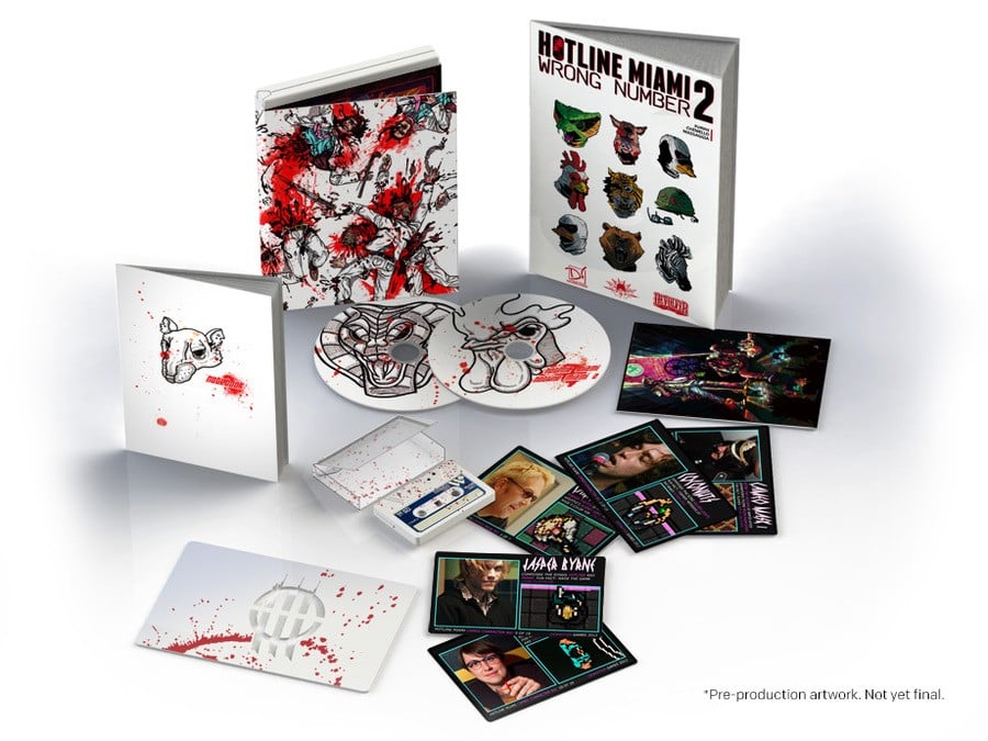 This is what the Hotline Miami Gamer's Edition set looks like it. Get it while it's hot