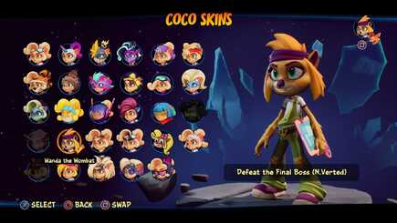 Crash Bandicoot 4 It's About Time Skins Guide