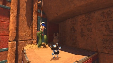 Astro Bot: Hieroglitch Pyramid Walkthrough - All Collectibles: Bots, Puzzle Pieces 11