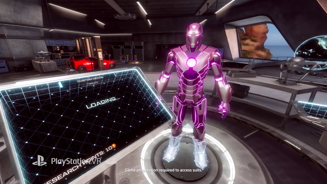 Iron man vr store suits