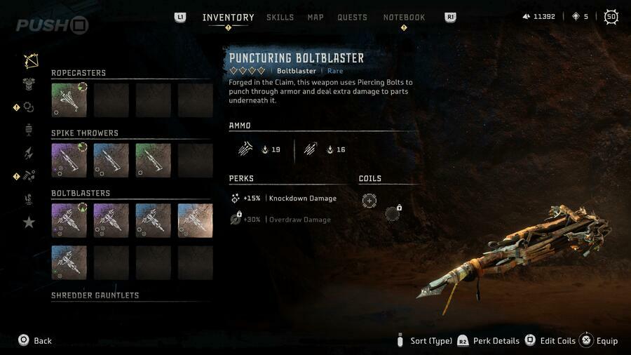 Horizon Forbidden West Weapon Types Guide PS5 PS4 Boltblaster