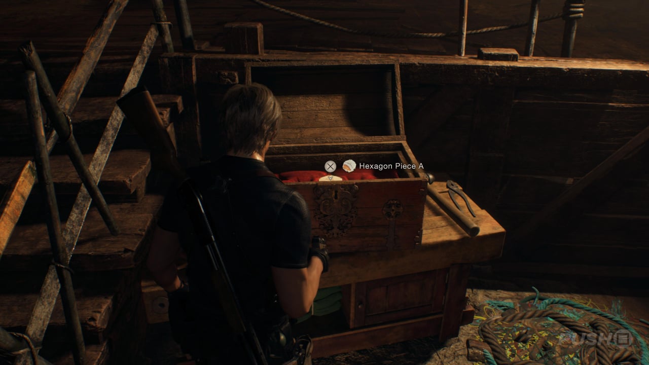 RE4 Remake, Hexagon Puzzle Solution & Hexagonal Pieces Location