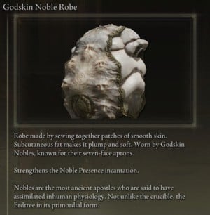 Elden Ring: All Full Armour Sets - Godskin Noble Set - Godskin Noble Robe