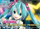Thumbs Up If You'd Like to Play Hatsune Miku: Project Diva F