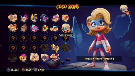 Crash Bandicoot 4 It's About Time Skins Guide