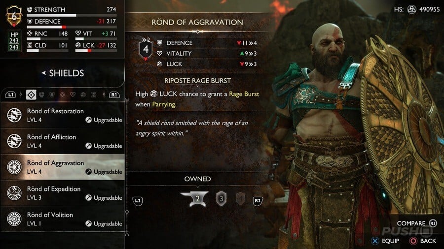God of War Ragnarok: All Shields Attachments Locations and Upgrades 6