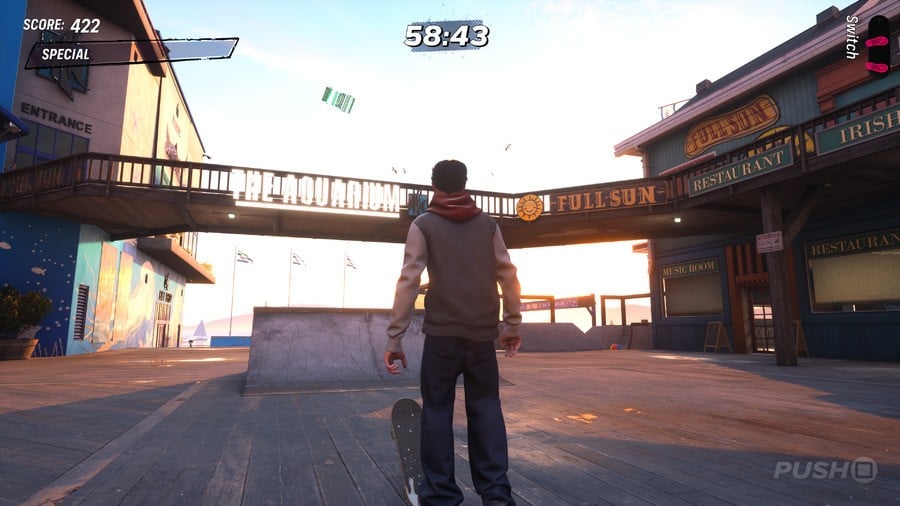 Tony Hawk's Pro Skater 3 + 4: San Francisco Walkthrough - All Park Goals and Collectibles 36