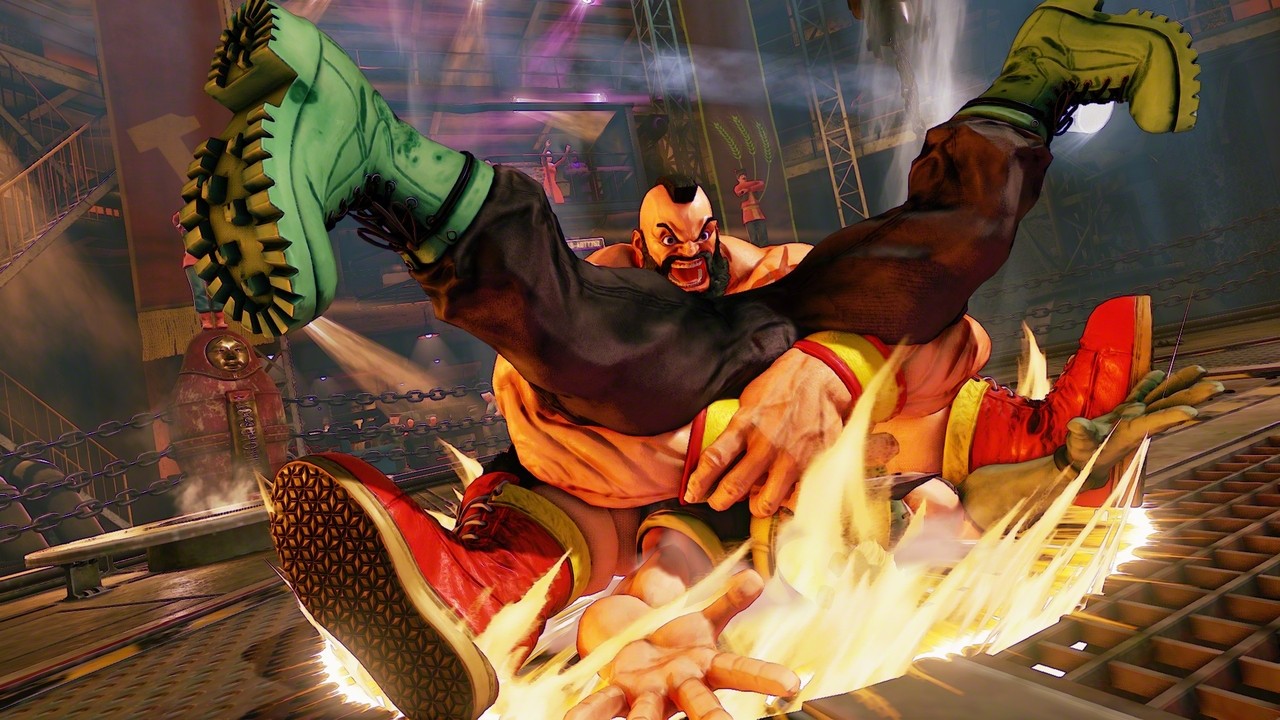 Street Fighter V Offers Gameplay Details for Zangief