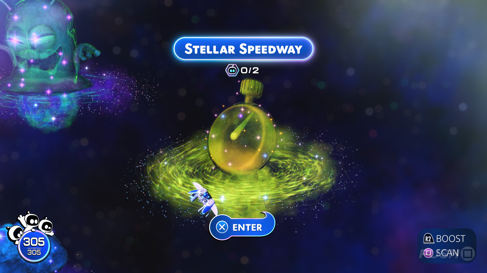 Astro Bot: Stellar Speedway - All Collectibles: Bots | Push