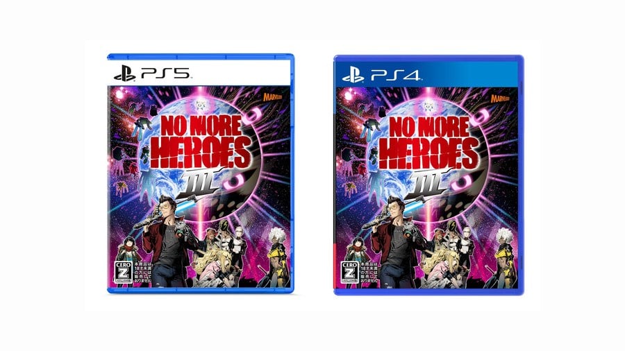 No More Heroes 3 PS5 PS4 Boxart Japan