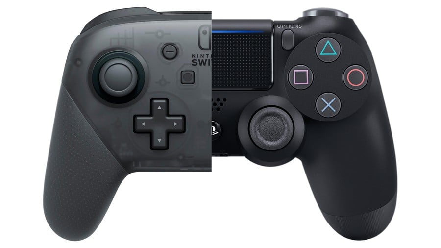 Nintendo Switch Pro DualShock 4 PS4 Controller Converter