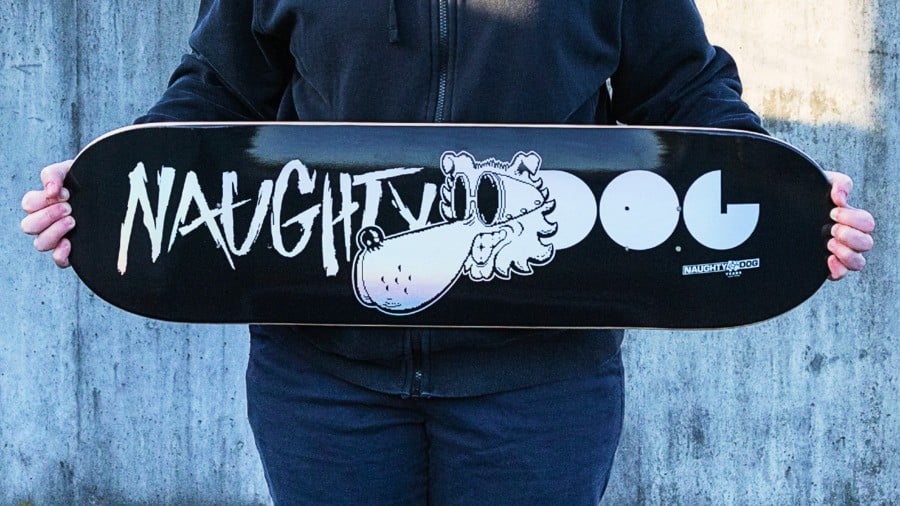 Random: Celebrate Naughty Dog's 40th Anniversary with This Sick Skateboard 1