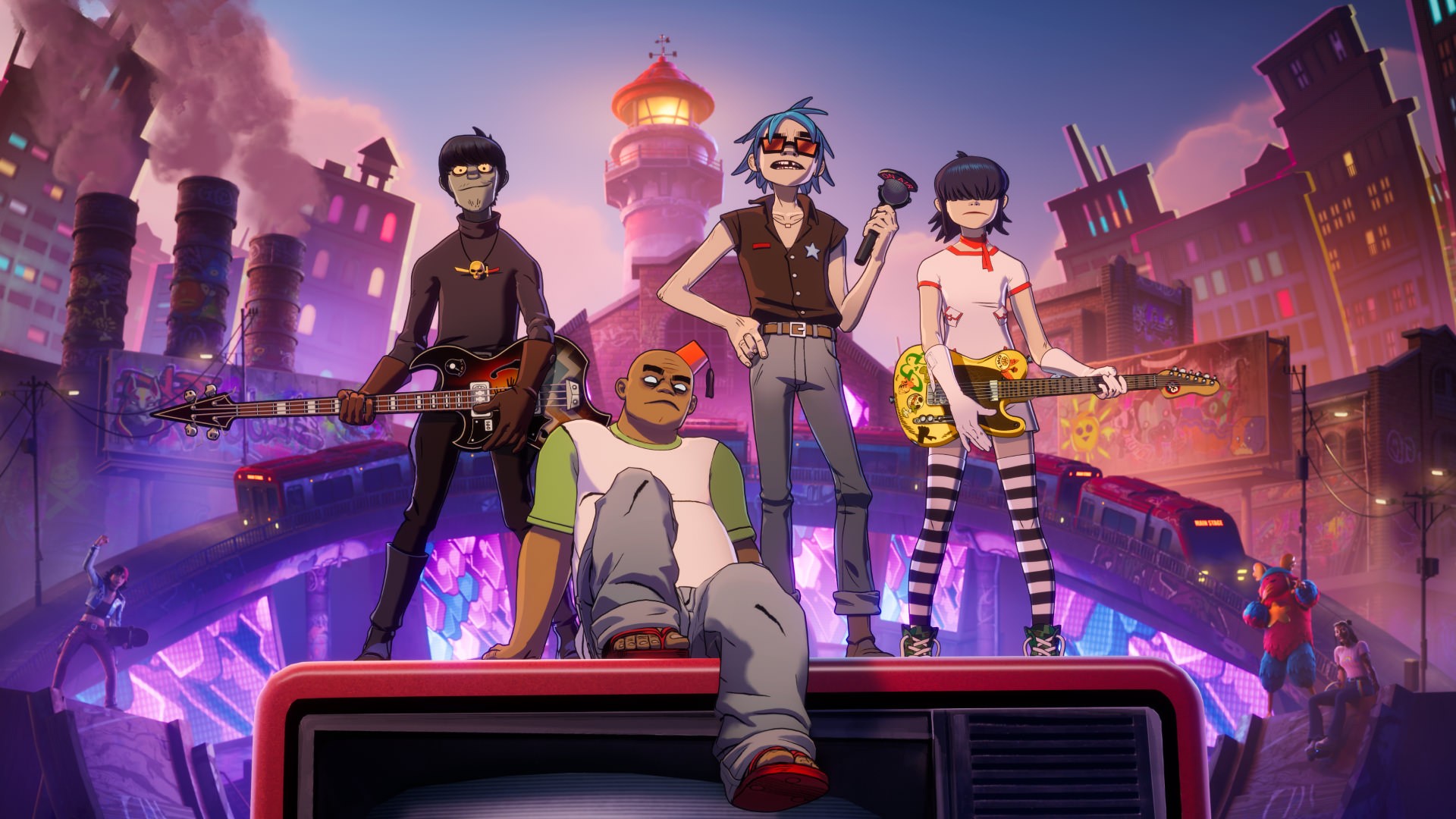 #Gorillaz May Be the Coolest Fortnite Festival Headliner Yet