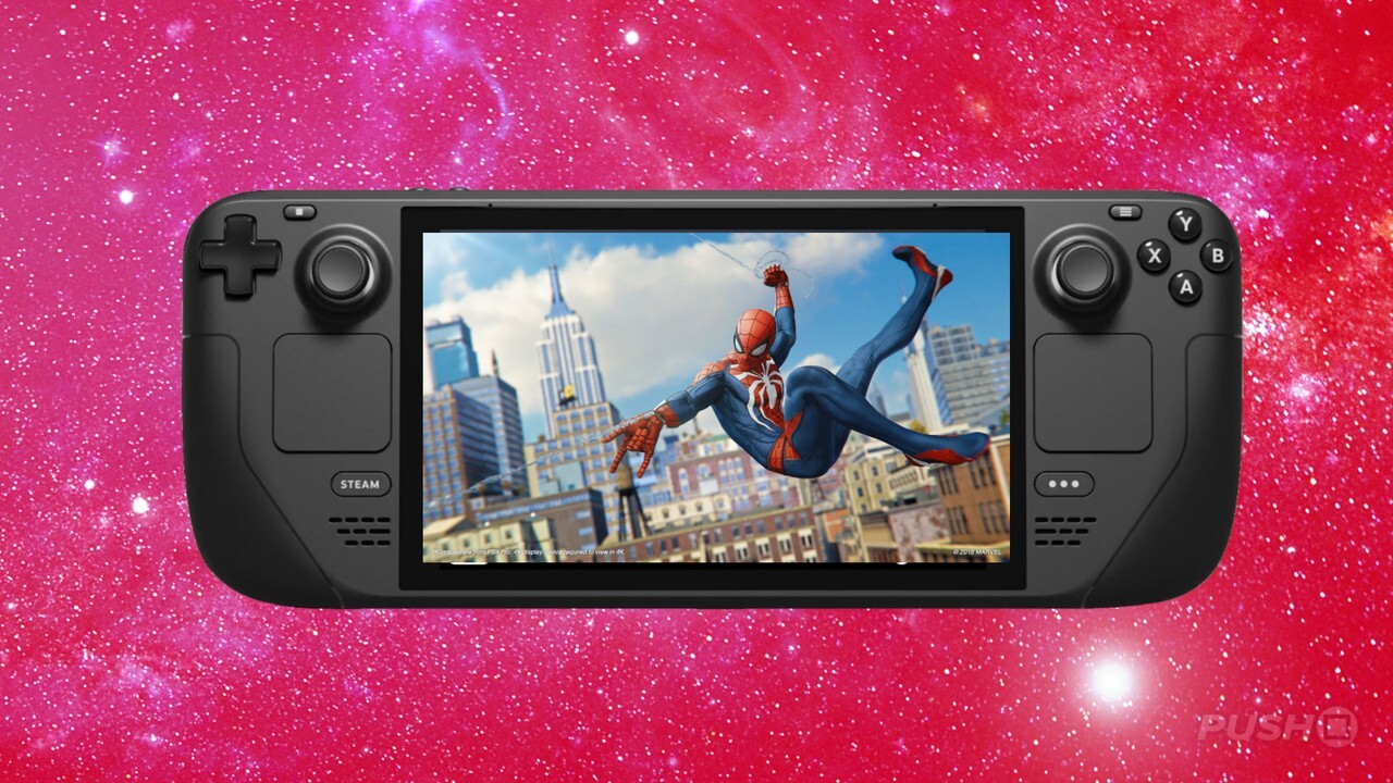 Marvel's Spider-Man 2 on Steam Deck w/ PS Remote Play 