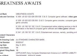 Greatness Awaits as Sony Trademarks the PS4's Marketing Slogan