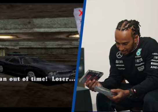 The Brutal PS1 Driver Intro Even Bested F1 Pro Lewis Hamilton