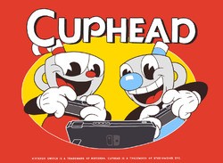Animated Arcade Game Cuphead Skipping PS4