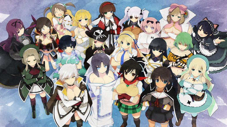 Senran Kagura Shinovi Versus All Characters (Including DLC) [PS Vita] 