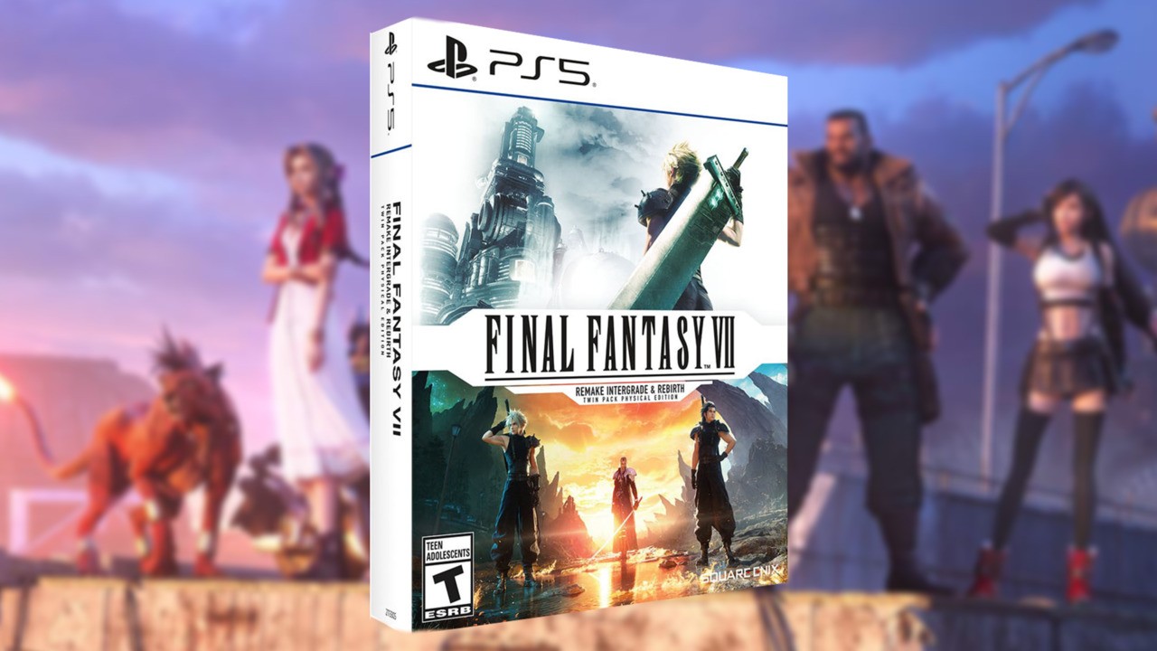 Final Fantasy 7 Remake, Rebirth Get a Physical PS5 Double Pack on