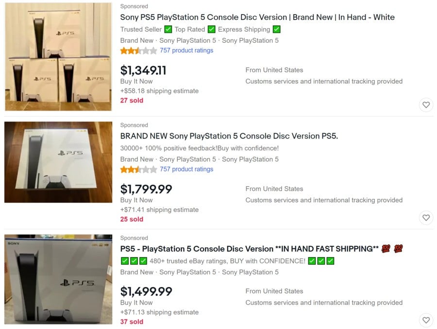 PS5 PlayStation 5 Scalpers 1