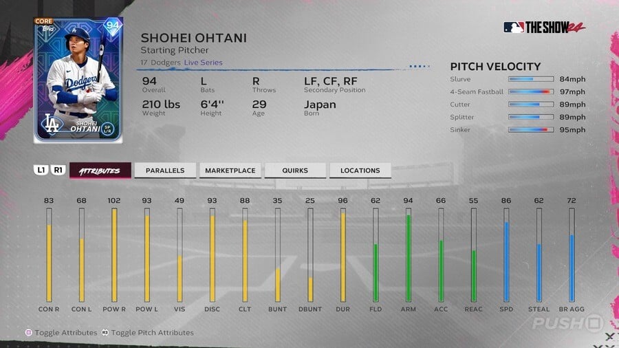 MLB The Show 24: All Player Attributes and Terminology Explained 1