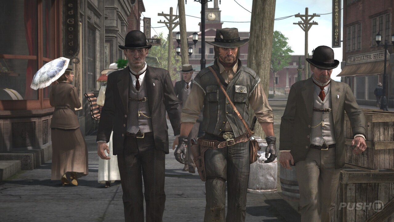 If Rockstar ever makes a RDR remake, I hope John looks more like on the  right. : r/reddeadredemption