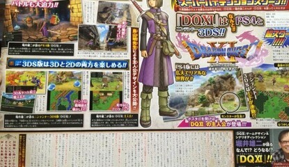 Here's Your First Tiny Look at Dragon Quest XI's PS4 Battle System