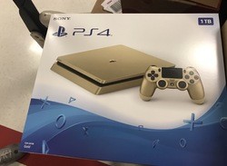 Gold PS4 Slim to Bring a Bit of Bling to Retail