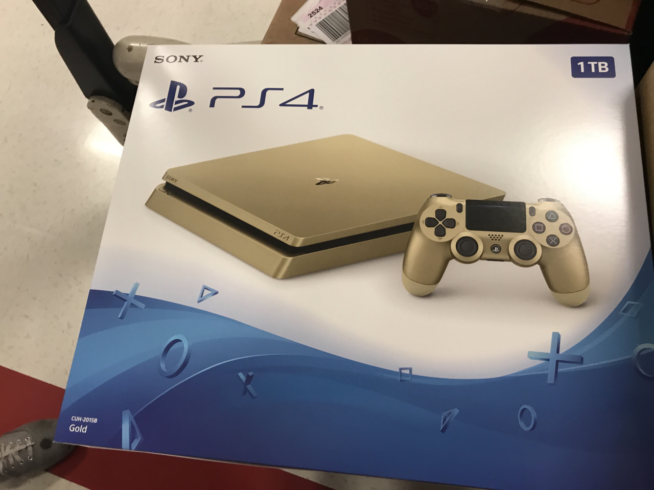 Ps4 slim shop 1tb gold