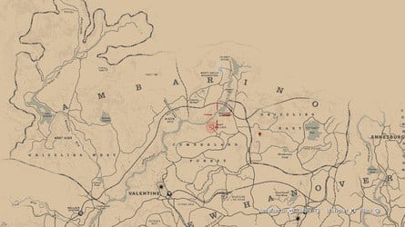 Red Dead Redemption 2 High Stakes Treasure Map Locations 17