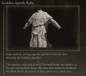 Elden Ring: All Full Armour Sets - Godskin Apostle Set - Godskin Apostle Robe