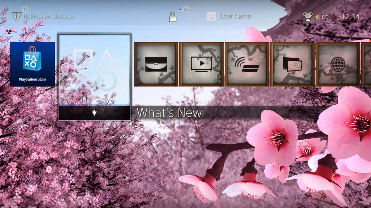 This Cherry Blossoms Ps4 Theme Is Blooming Brilliant Push Square