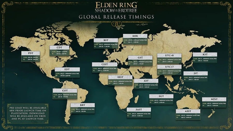 Guide des heures de sortie du DLC Elden Ring Shadow of the Erdtree : quand pouvez-vous commencer à jouer à l'extension ?  2