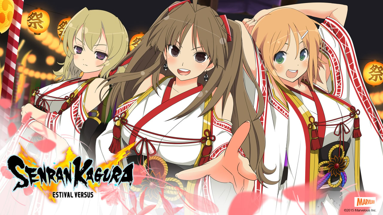 Senran Kagura Shinovi Versus All Characters (Including DLC) [PS Vita] 