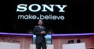 When Sony's Not Pushing 3D, They're Bigging Up A Networked Product Catalogue.