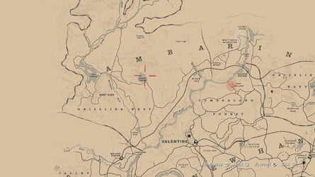 Red Dead Redemption 2 High Stakes Treasure Map Locations 15