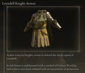 Elden Ring: All Full Armour Sets - Leyndell Knight Set - Leyndell Knight Armor