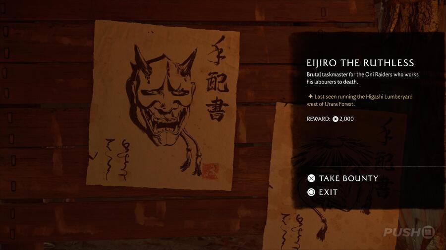 Ghost of Yotei: All Bounties and Where to Find Them Guide 33
