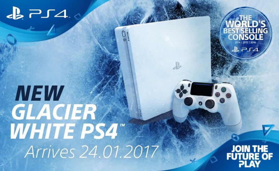 Sony's Glacier White PS4 Slim Sure Looks Ice |