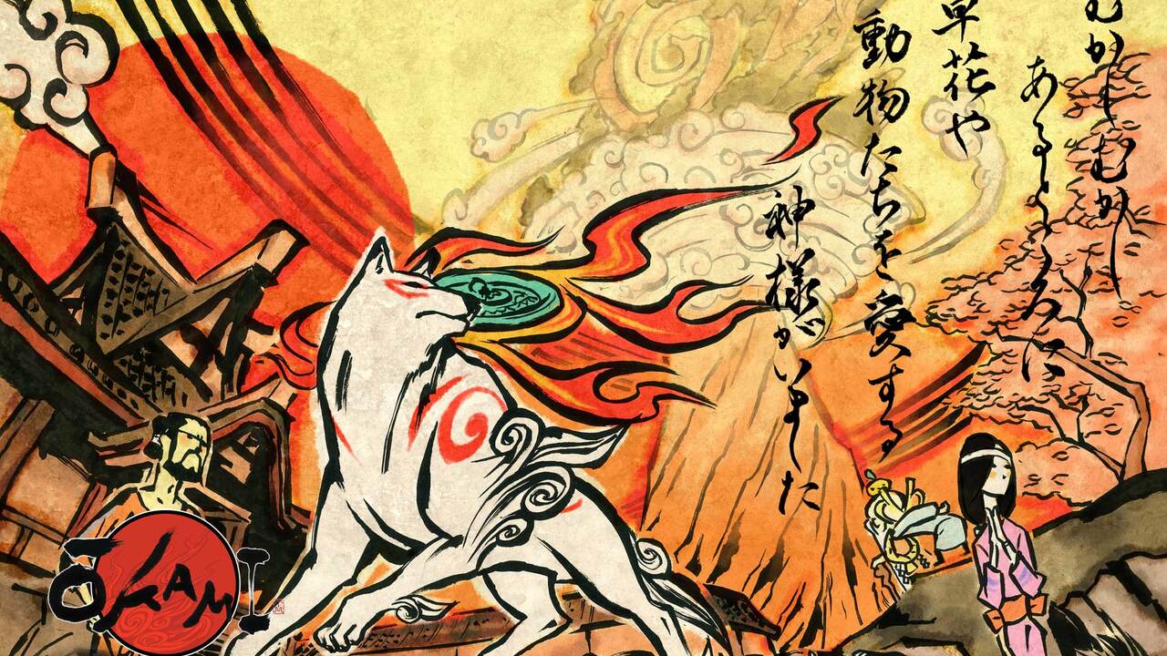 Polygon on X: Okami, the 2006 PlayStation 2 game, still