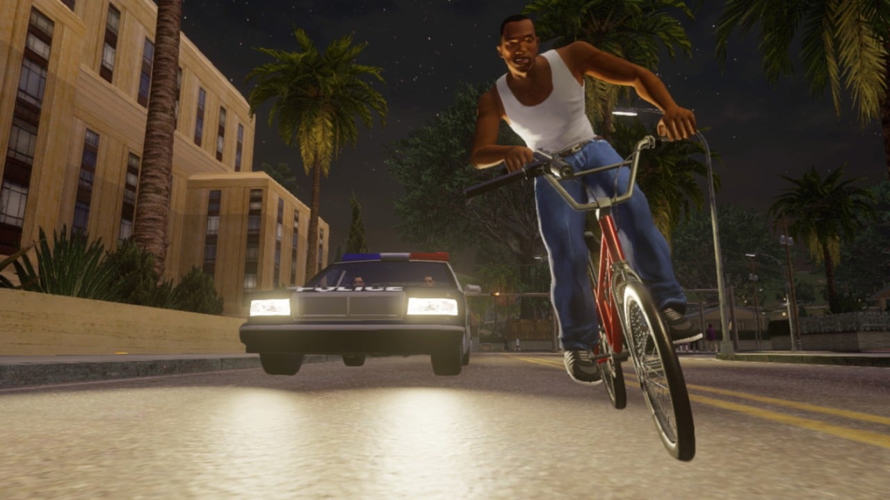 GTA San Andreas Definitive Edition Comparison - PS2 / Xbox / PC