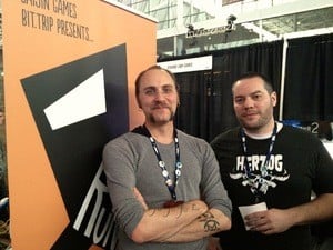 Gaijin Games co-founders Alex Neuse and Mike Roush