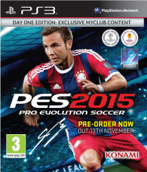 PES 2015: Pro Evolution Soccer Cover