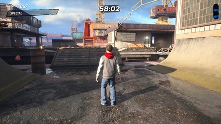 Tony Hawk's Pro Skater 3 + 4: Shipyard Walkthrough - All Park Goals and Collectibles 14