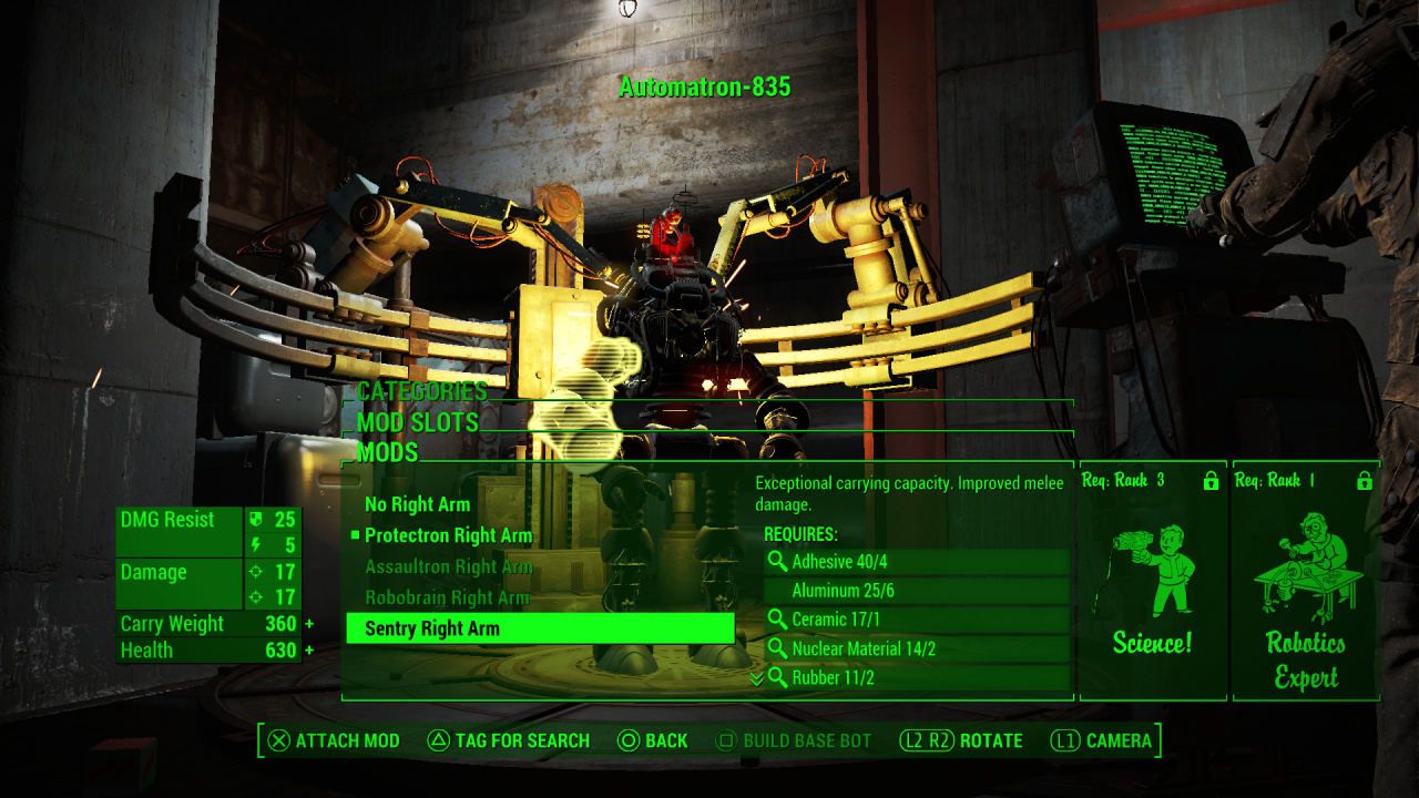 fallout 4 automatron mods