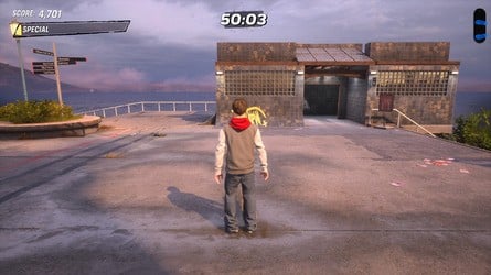 Tony Hawk's Pro Skater 3 + 4: Alcatraz Walkthrough - All Park Goals and Collectibles 50