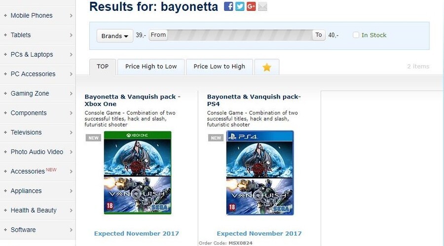 Bayonetta PS4 PlayStation 4 2